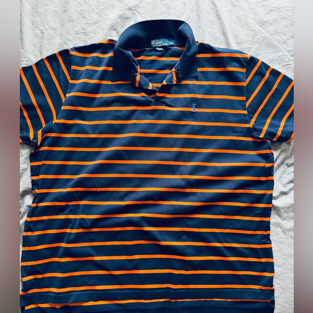 Rare Vintage Ralph Lauren Polo Shirt Made In Peru Pima Cotton